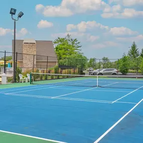 A tennis court