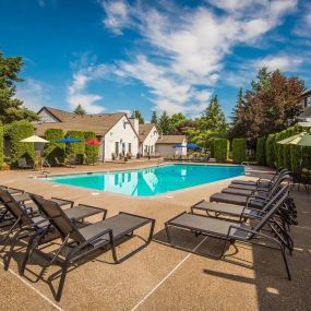 Pool at Sir Charles Court Apartments