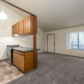 Kitchen at Coddingtown Mall Apartments in Santa Rosa, CA 95401