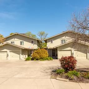 Building exterior at Meadowrock Duplexes in Santa Rosa, CA 95403