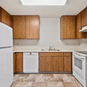 Kitchen at Meadowrock Duplexes in Santa Rosa, CA 95403