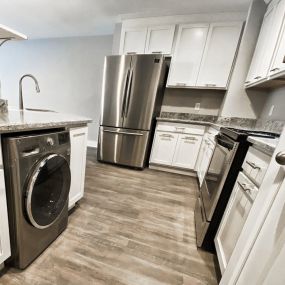 Washer Dryer Kitchen Remodel