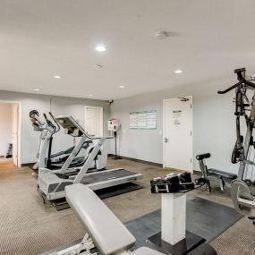 Gym at Wayzata Woods Apartments