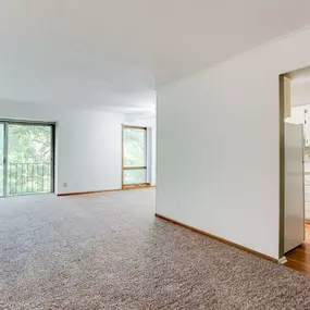 Living Room at Wayzata Woods Apartments