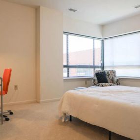 Bedroom at Symphony Center Luxury Apartment Homes