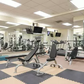 Fitness Center at Symphony Center Apartment