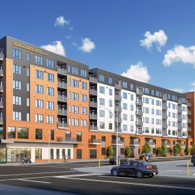 Exterior Rendering of 900 at Cleveland Park Apartments