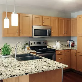 Rendering of Kitchen at 900 at Cleveland Park