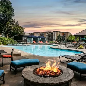 Pool and Firepit