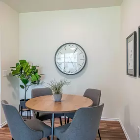 Dining area