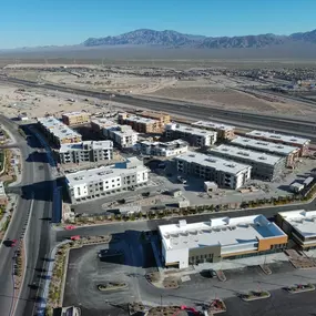 Aerial View at BASE APARTMENT HOMES