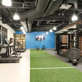 Fitness Center at The Met at Metro Centre Apartments