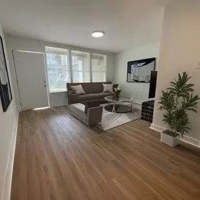 Living Room with Hardwood Floor