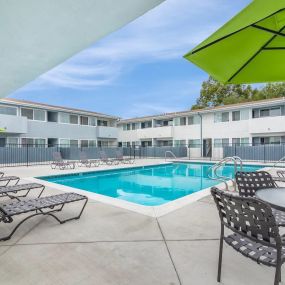 Pool at Park Apartments in Norwalk, CA 90650