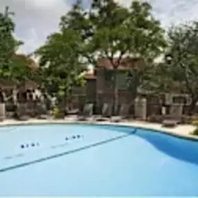 Sparkling resort-style pool