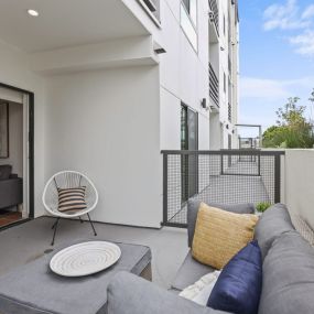 Balcony at The Fairfax Flats