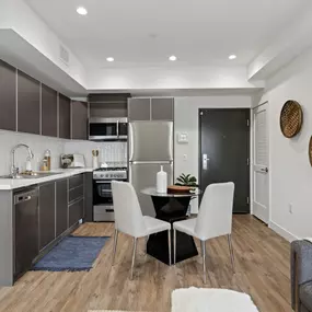 Kitchen at The Fairfax Flats