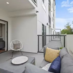 Balcony at The Fairfax Flats