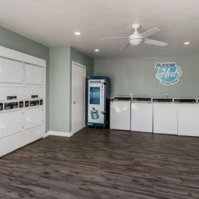 Laundry room at Sofia Apartments