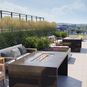 Roof top lounge
