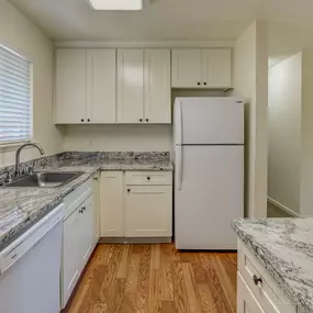 Kitchen at Carrington Apartments