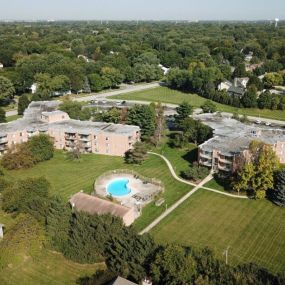 Aerial View at The Reserve on Washington