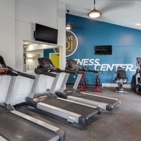 Gym at Twelve 501 Apartments