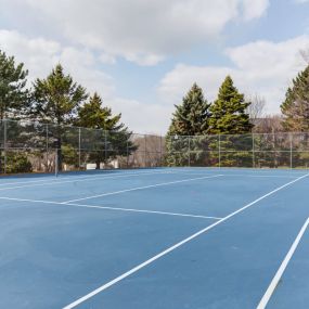 Tennis Court at Twelve 501 Apartments