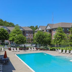 Outdoor Swimming Pool at The Residences at Brookside Commons Apartments