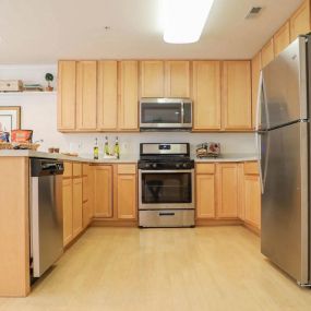 Spacious Apartment Kitchen at The Residences at Brookside Commons Apartments