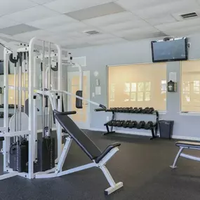 Fitness Center at The Residences at Brookside Commons Apartments