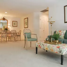 Living and Dining Area at The Residences at Brookside Commons