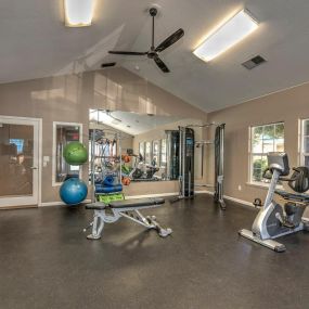 Gym at Sunset Summit Apartments