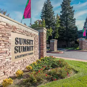 Property logo at Sunset Summit Apartments