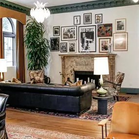 Contemporary Lobby Area