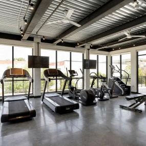 Gym at Lyndy Apartments