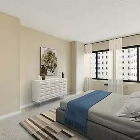 Bedroom in apartment at Prospect Place in Hackensack, NJ