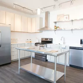 Kitchen in apartment