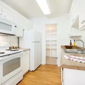 Kitchen at The Monterey Apartments