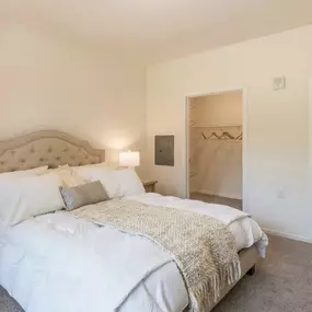 Sample Bedroom at The Meridian Apartments