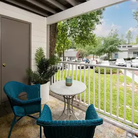 Patio at Concord Crossing Apartments