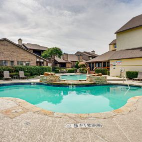 Swimming Pool With Sparkling Water