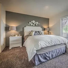 Bedroom at Silver Bay Apartments