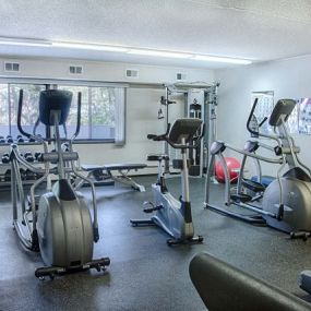 Gym at Cambridge Towers Apartments