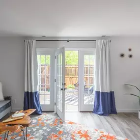 Living Room With Expansive Window