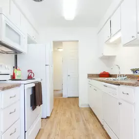 Kitchen at The Glens Apartments