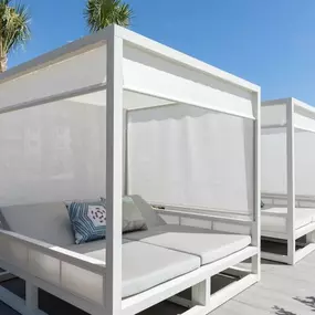 Poolside Cabanas