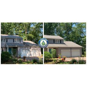 OUR ROOF CLEANING SERVICE WILL KEEP YOUR ROOF FREE OF HARMFUL CONTAMINANTS LIKE ALGAE AND MOLD.