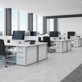 WE CAN KEEP YOUR OFFICE CLEAN ON AN ONGOING BASIS.