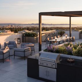 Roof Deck w/ Fire Pit & BBQ’s